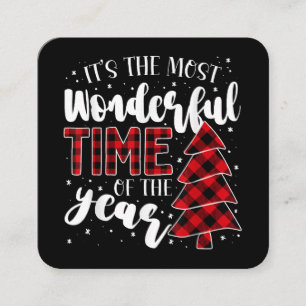 Kerstbomen Het is de mooiste tijd van de Vierkante Visitekaartje