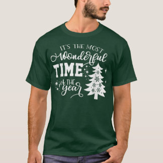 Kerstbomen het mooiste moment van de t-shirt