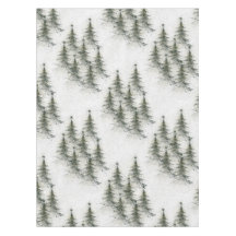 Kerstbomen in het bos