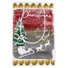 Kerstbomen in vintage stijl