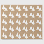 Kerstbomen Inpakpapier (Vlak)