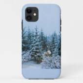 Kerstbomen iPhone Case (Achterkant)