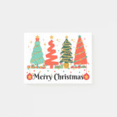 kerstbomen kerst post-it® notes (Voorkant)