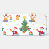 Kerstbomen, Kerstman: waterverf. Case-Mate iPhone Case (Achterkant (horizontaal))