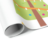 kerstbomen, kousen en snoepriet cadeaupapier (Rol Hoek)