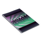 kerstbomen met groene tassen notitieboek (Rechterzijde)