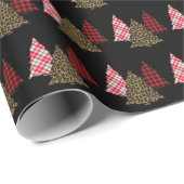 Kerstbomen met motief cadeaupapier (Rol Hoek)