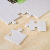 kerstbomen met waterverf legpuzzel (Zijkant)