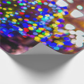 Kerstbomen op straat cadeaupapier (Hoek)