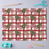 Kerstbomen Ornamenten Goud Zilver Kerst Tissuepapier (Craft)