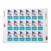 Kerstbomen Ornamenten Vakantie Labels (Full Sheet)