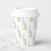 kerstbomen papieren bekers (Voorkant)