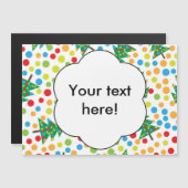 Kerstbomen patroon (Voorkant / Achterkant)