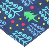 Kerstbomen Pattern Korte Tafelloper (Hoek)