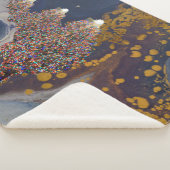 Kerstbomen Pattern Sherpa Deken (3/4)