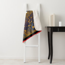 Kerstbomen Pattern Sherpa Deken