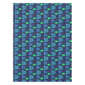 Kerstbomen Pattern Tafelkleed (Voorkant)
