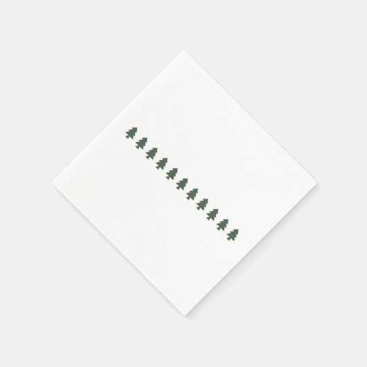 kerstbomen servetten (Hoek)