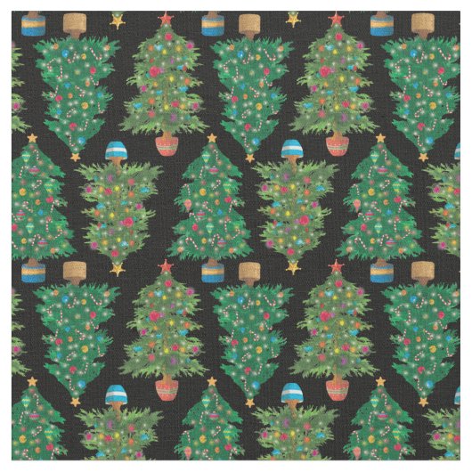 kerstbomen stof (Close Up)