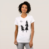 kerstbomen t-shirt (Voorkant volledig)