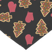 Kerstbomen, tafelrunner korte tafelloper (Hoek)