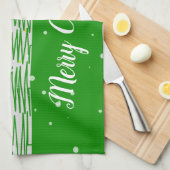 Kerstbomen Theedoek (Quarter Fold)