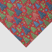 kerstbomen tissuepapier (Detail)