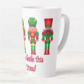 kerstbont latte mok (Rechterhoek)