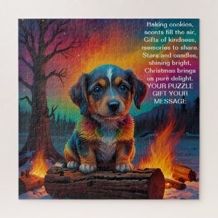 Kerstboodschap Vreugde Legpuzzel