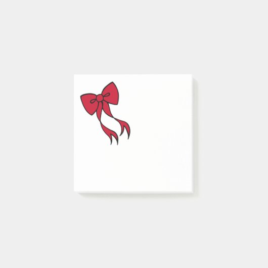 Kerstboog Post It Notes Cadeau (Voorkant)