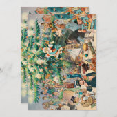 Kerstboom (1902) bedankkaart (Voorkant / Achterkant)