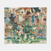 Kerstboom (1902) Fleece Deken 50''x60'' (Voorkant (Horizontaal))