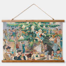Kerstboom (1902) hangend wandkleed