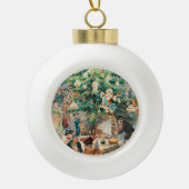 Kerstboom (1902) keramische bal ornament (Voorkant)