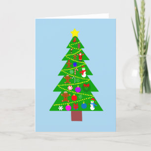 Kerstboom #1 Kaart