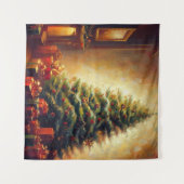 Kerstboom 1 wandkleed (Voorkant (horizontaal))
