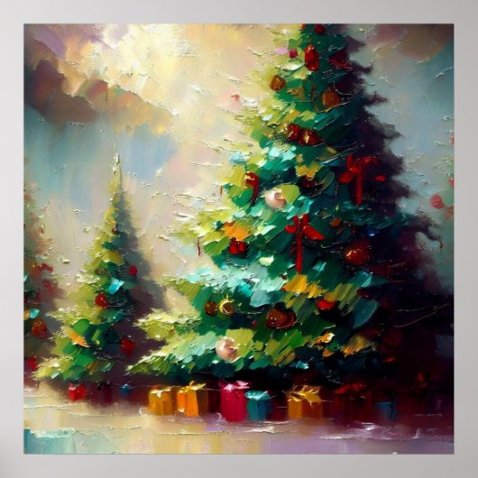 Kerstboom 2 poster (Voorkant)