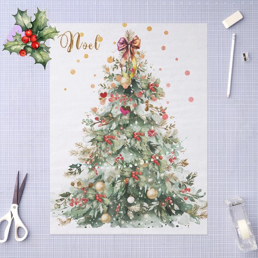Kerstboom 2 Tissuepapier
