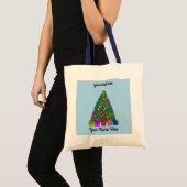 Kerstboom #3 Canvas tas (Voorkant (product))