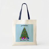 Kerstboom #3 Canvas tas (Voorkant)