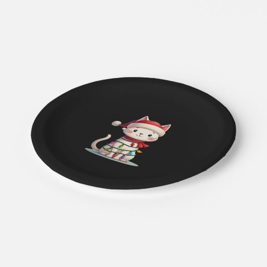 Kerstboom (3) papieren bordje (Gekanteld)