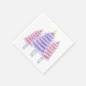 Kerstboom 45 servet (Hoek)