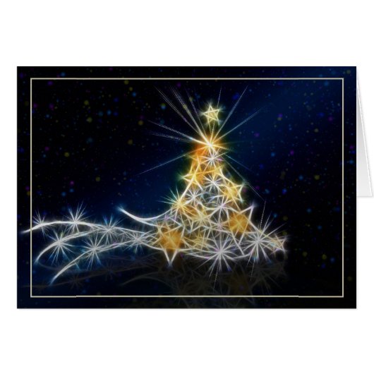 Kerstboom Abstract (Voorkant Horizontaal)