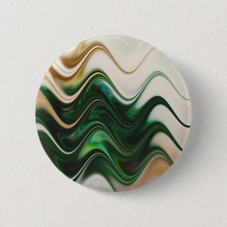 Kerstboom Abstract Ronde Button 5,7 Cm