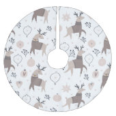 Kerstboom accessoire hygee rendier hulst kerstboom rok (Voorkant)