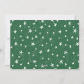 Kerstboom Alles is Fijn Script Foto Feestdagenkaart (Achterkant)