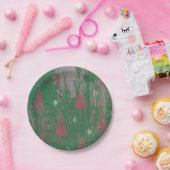 kerstboom antiek bord (Feest)