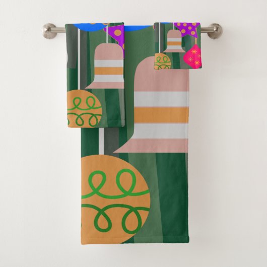 kerstboom bad handdoek (Insitu)