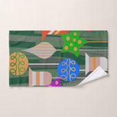 kerstboom bad handdoek (Handdoek)