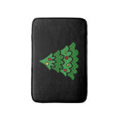 kerstboom badmat (Voorkant Verticaal)